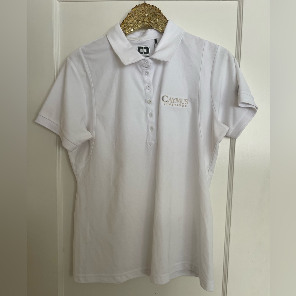 Caymus Vineyards Large Ogio polo white